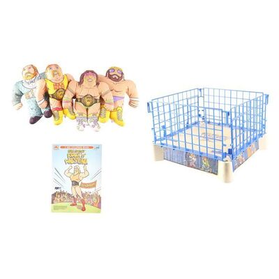 Lot # 59: Adam Goldberg's (as played by Sean Giambrone) Wrestling Toys