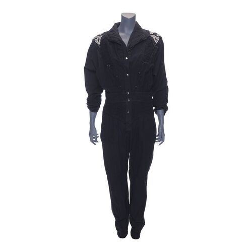 Lot # 65: Beverly Goldberg's (as played by Wendi McLendon-Covey) "Pretty In Pink" Episode Black Jumpsuit