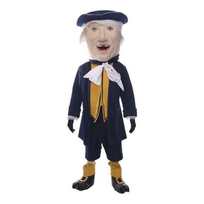 Lot # 78: William Penn High School "Quaker Man" Complete Mascot Costume
