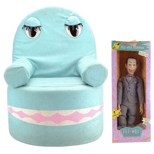 Lot # 82: Adam Goldberg's (as played by Sean Giambrone) Pee-Wee's Playhouse Chairry and Doll