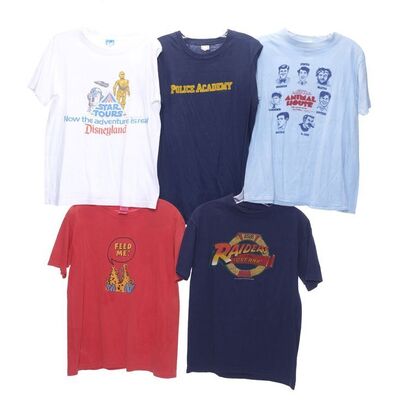 Lot # 85: Adam Goldberg's (as played by Sean Giambrone) 80s Styled Shirts