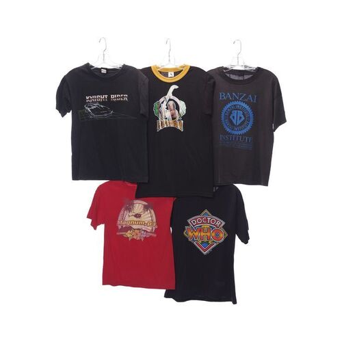 Lot # 87: Adam Goldberg's (as played by Sean Giambrone) 80s T.V. Show Shirts
