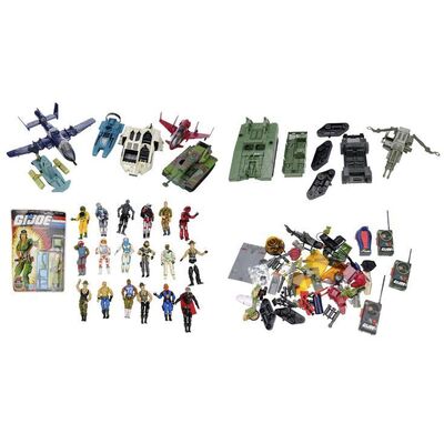 Lot # 89: Adam Goldberg's (as played by Sean Giambrone) G.I. Joe Toys Set