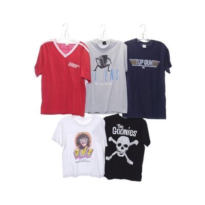 Lot # 91: Adam Goldberg's (played by Sean Giambrone) 80s Films Shirts