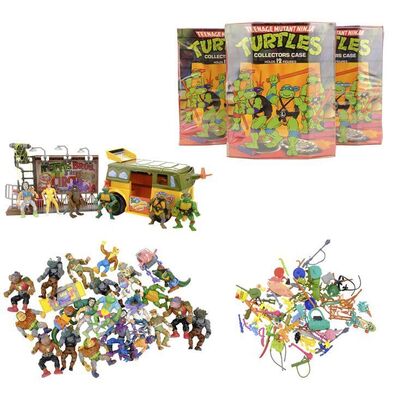 Lot # 93: Adam Goldberg's (as played by Sean Giambrone) Teenage Mutant Ninja Turtles Toys