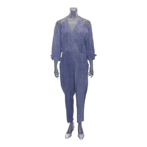 Lot # 96: Beverly Goldberg's (as played by Wendi McLendon-Covey) "Flowers For Barry" Blue Jumpsuit