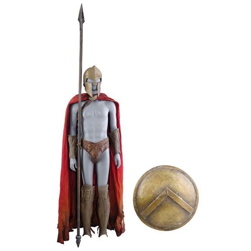 Lot #3 - Spartan Soldier Uniform with Shield and Spear ### 300 (2006)