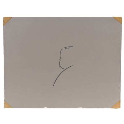 Lot #6 - Hand-Drawn Opening Title Art Silhouette ### ALFRED HITCHCOCK PRESENTS (1955-1965)