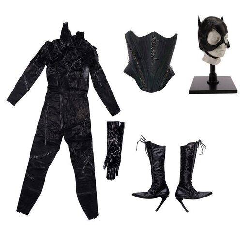 Lot #34 - Selina Kyle's (Michelle Pfeiffer) Catwoman Costume with Screen-Matched Corset ### BATMAN RETURNS (1992)