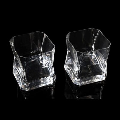 Lot #70 - Terry Rawlings Collection: Pair of Rick Deckard's (Harrison Ford) Apartment Glass Whiskey Tumblers ### BLADE RUNNER (1982)