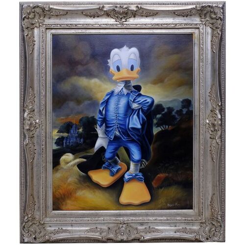 Lot #116 - Framed Hand-Painted Maggie Parr "Blue Duck" Painting ### DISNEYLAND PARK