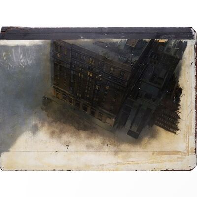 Lot #167 - Hand-Painted New York Building Matte Painting ### GHOSTBUSTERS (1984)