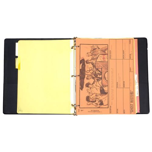 Lot #169 - Stuart Ziff Collection: Production Binder of Printed Storyboard Copies ### GHOSTBUSTERS (1984)