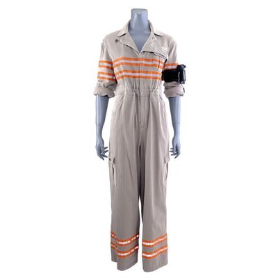 Lot #173 - Dr. Jillian Holtzmann's Jumpsuit with Upper Arm Remote Trigger ### GHOSTBUSTERS (2016)