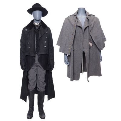 Lot #214 - Chris Mannix's (Walton Goggins) Sheriff and Stolen General Smithers (Bruce Dern) Costumes ### HATEFUL EIGHT, THE (2015)