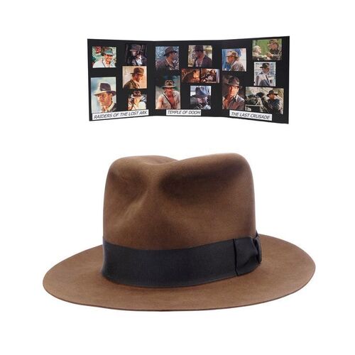 Lot #230 - Bernie Pollack Collection: Costume Designer Bernie Pollack's Personal Adventurebilt Hat Company Indiana Jones (Harrison Ford) Fedora Replica from Pr ### INDIANA JONES AND THE KINGDOM OF THE CRYSTAL SKULL (2008)