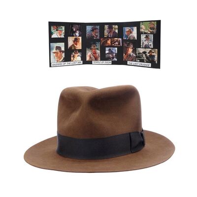 Lot #230 - Bernie Pollack Collection: Costume Designer Bernie Pollack's Personal Adventurebilt Hat Company Indiana Jones (Harrison Ford) Fedora Replica from Pr ### INDIANA JONES AND THE KINGDOM OF THE CRYSTAL SKULL (2008)