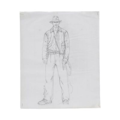 Lot #233 - Bernie Pollack Collection: Hand-Drawn Lois DeArmond Sketch of Bernie Pollack's Iconic Indiana Jones (Harrison Ford) Costume Design ### INDIANA JONES AND THE KINGDOM OF THE CRYSTAL SKULL (2008)
