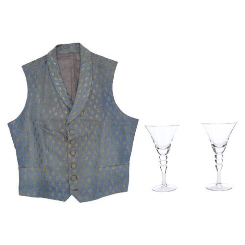 Lot #237 - Lestat's (Tom Cruise) Waistcoat and Drinking Glasses ### INTERVIEW WITH THE VAMPIRE (1994)