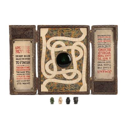 Lot #254 - Screen-Matched Jumanji Game Board ### JUMANJI (1995)