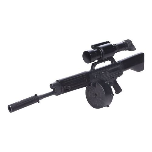 Lot #256 - Van Pelt's (Jonathan Hyde) Light-Up Replica USAS-12 Shotgun ### JUMANJI (1995)