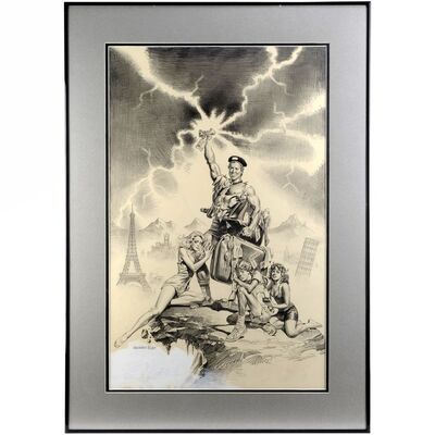 Lot #296 - Framed Hand-Drawn Boris Vallejo Poster Prelim ### NATIONAL LAMPOON'S EUROPEAN VACATION (1985)