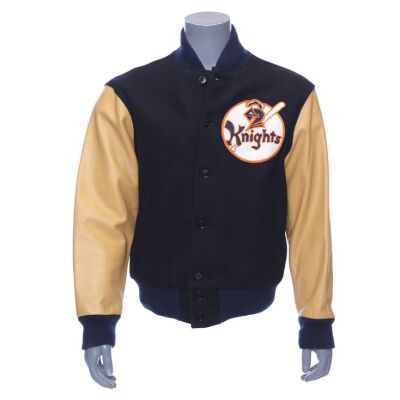 Lot #299 - THE NATURAL (1984) - New York Knights Coach Letterman Jacket
