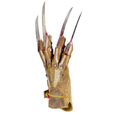 Lot #306 - Freddy Krueger's (Robert Englund) Bloodied Razor-Claw Glove ### NIGHTMARE ON ELM STREET 5, A: THE DREAM CHILD (1989)