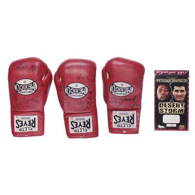 Lot #311 - Lennox Lewis' Cast-Autographed Boxing Gloves ### OCEAN'S ELEVEN (2001)