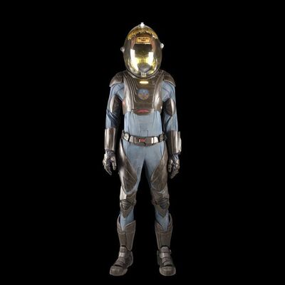 Lot #321 - Light-Up Spacesuit with Fifield's (Sean Harris) Photo-Matched Chestpack ### PROMETHEUS (2012)