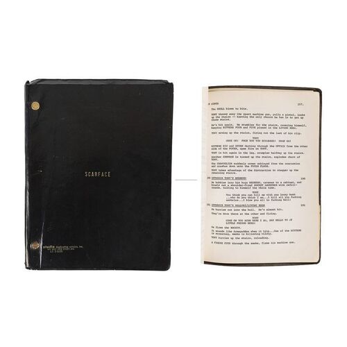 Lot #335 - Al Pacino's Personal Hand-annotated Shooting Script ### SCARFACE (1983)