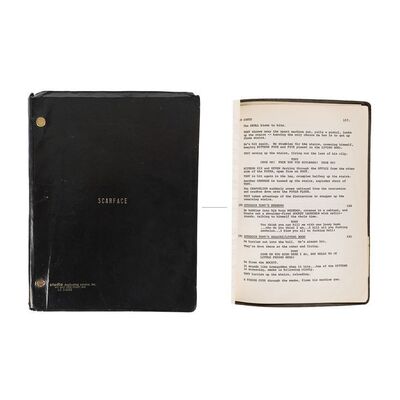 Lot #335 - Al Pacino's Personal Hand-annotated Shooting Script ### SCARFACE (1983)