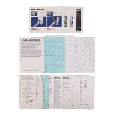 Lot #393 - Nick Gillard Collection: Handwritten and Printed Lightsaber Fight Choreography ### STAR WARS: THE PHANTOM MENACE (1999)