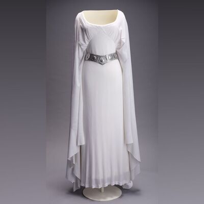Lot #404 - Princess Leia's (Carrie Fisher) Screen-Matched Ceremonial Dress ### STAR WARS: A NEW HOPE (1977)