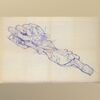 Lot #414 - Matted Printed Joe Johnston Tantive IV Production Dyeline ### STAR WARS: A NEW HOPE (1977)