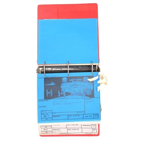 Lot #424 - Lorne Peterson Collection: VFX Storyboard Binder ### STAR WARS: THE EMPIRE STRIKES BACK (1980)