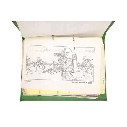 Lot #425 - Set Decorator Michael Ford's Production-Used Screenplay with Extensive Annotations and Breakdowns ### STAR WARS: THE EMPIRE STRIKES BACK (1980)