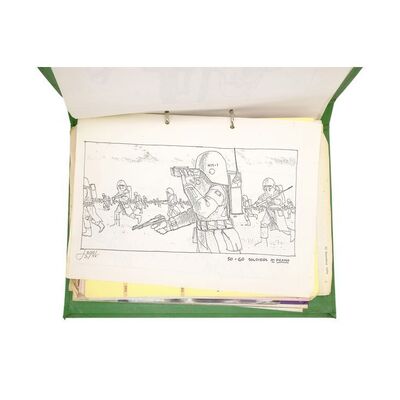 Lot #425 - Set Decorator Michael Ford's Production-Used Screenplay with Extensive Annotations and Breakdowns ### STAR WARS: THE EMPIRE STRIKES BACK (1980)