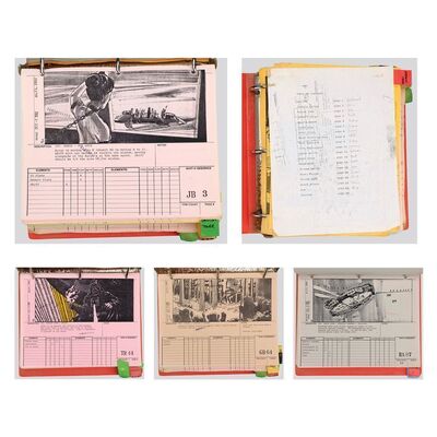 Lot #434 - Lorne Peterson Collection: VFX Storyboard Binder ### STAR WARS: RETURN OF THE JEDI (1983)