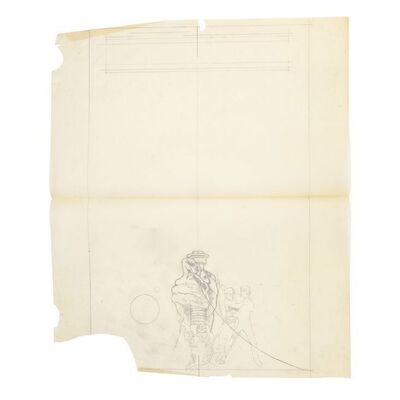 Lot #435 - William Plumb Collection: Hand-Drawn Tim Reamer Style "A" One-Sheet Concept Sketch ### STAR WARS: RETURN OF THE JEDI (1983)