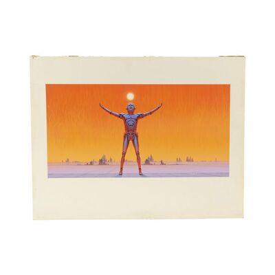 Lot #445 - William Plumb Collection: Hand-Painted Ralph McQuarrie Cover Illustration ### ISAAC ASIMOV'S INFERNO