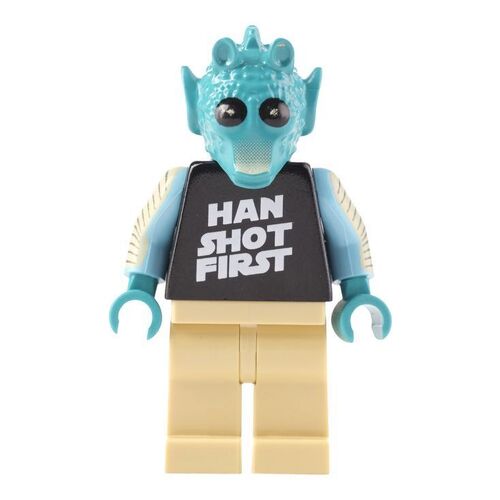Lot #455 - LEGO "Han Shot First" Greedo Minifigure ### STAR WARS TOYS