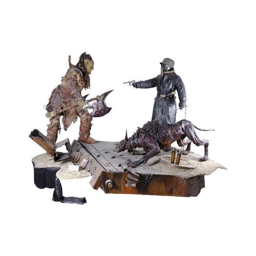 Lot #462 - Full-Size Mechanized Soldier, War Dog, and Bloodied Orc Shop Display ### SUCKER PUNCH (2011)
