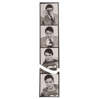 Lot #465 - Screen-Matched Superman/Clark Kent (Christopher Reeve) Photobooth Photos ### SUPERMAN III (1983)