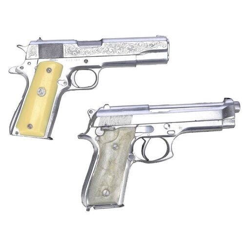 Lot #468 - Dean (Jensen Ackles) and Sam Winchester's (Jared Padalecki) Stunt Guns ### SUPERNATURAL (2005-2020)