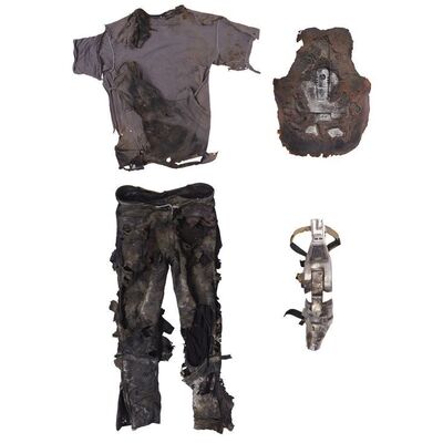 Lot #478 - T-800's (Arnold Schwarzenegger) Battle-Damaged Costume and Endoskeleton Appliances ### TERMINATOR 2: JUDGMENT DAY (1991)