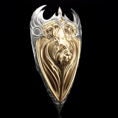Lot #506 - King Llane's (Dominic Cooper) Shield ### WARCRAFT (2016)