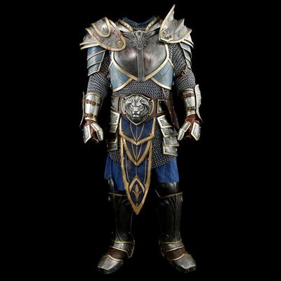 Lot #507 - Anduin Lothar's (Travis Fimmel) Distressed Troll Battle Armor ### WARCRAFT (2016)