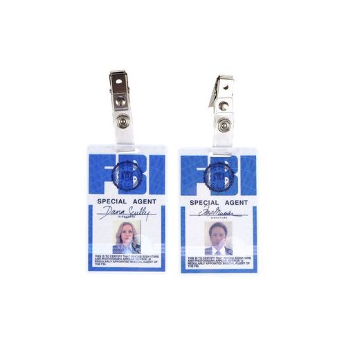 Lot #521 - Fox Mulder (David Duchovny) and Dana Scully (Gillian Anderson) FBI ID Badges ### X-FILES, THE (TV SERIES, 1993-2002)