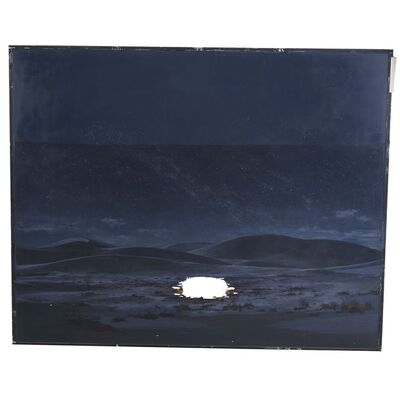 Lot #530 - Hand-Painted Bill Mather Night Desert Matte Painting ### A FAR OFF PLACE (1993)